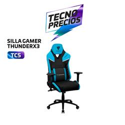 SILLA GAMER THUNDERX3 TC5 EMBER AZURE BLUE BY AEROCOOL