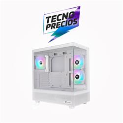 GABINETE THERMALTAKE VIEW 270 PLUS SNOW WHITE X3 FAN ARGB