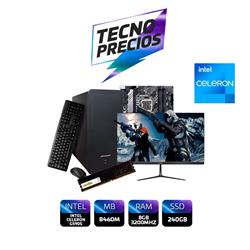 PROMO PC INTEL CELERON G5905 DDR4 8GB SSD 240GB MONITOR 22