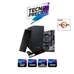 PROMO PC AMD ATHLON 3000G DDR4 16GB SSD 480GB.