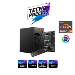 PROMO PC AMD RYZEN 5 8600G DDR5 16GB SSD 512GB.