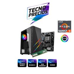 PROMO PCAMD RYZEN 5 5600GT AM4 DDR4 8GB 3200MHZ SSD 240GB