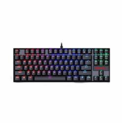 TECLADO REDRAGON KUMARA BLACK K552 RAINBOW SW RED