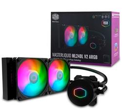 CPU WATER COOLER MASTER  ML240L V2 ARGB BLACK